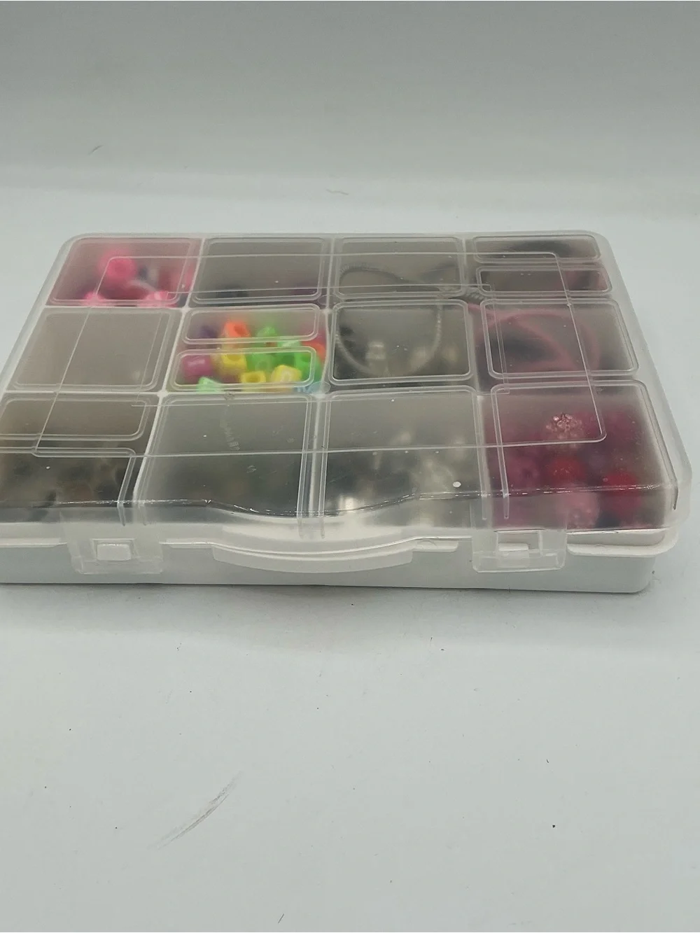 Jewelry making kit with assorted beads and necklace straps